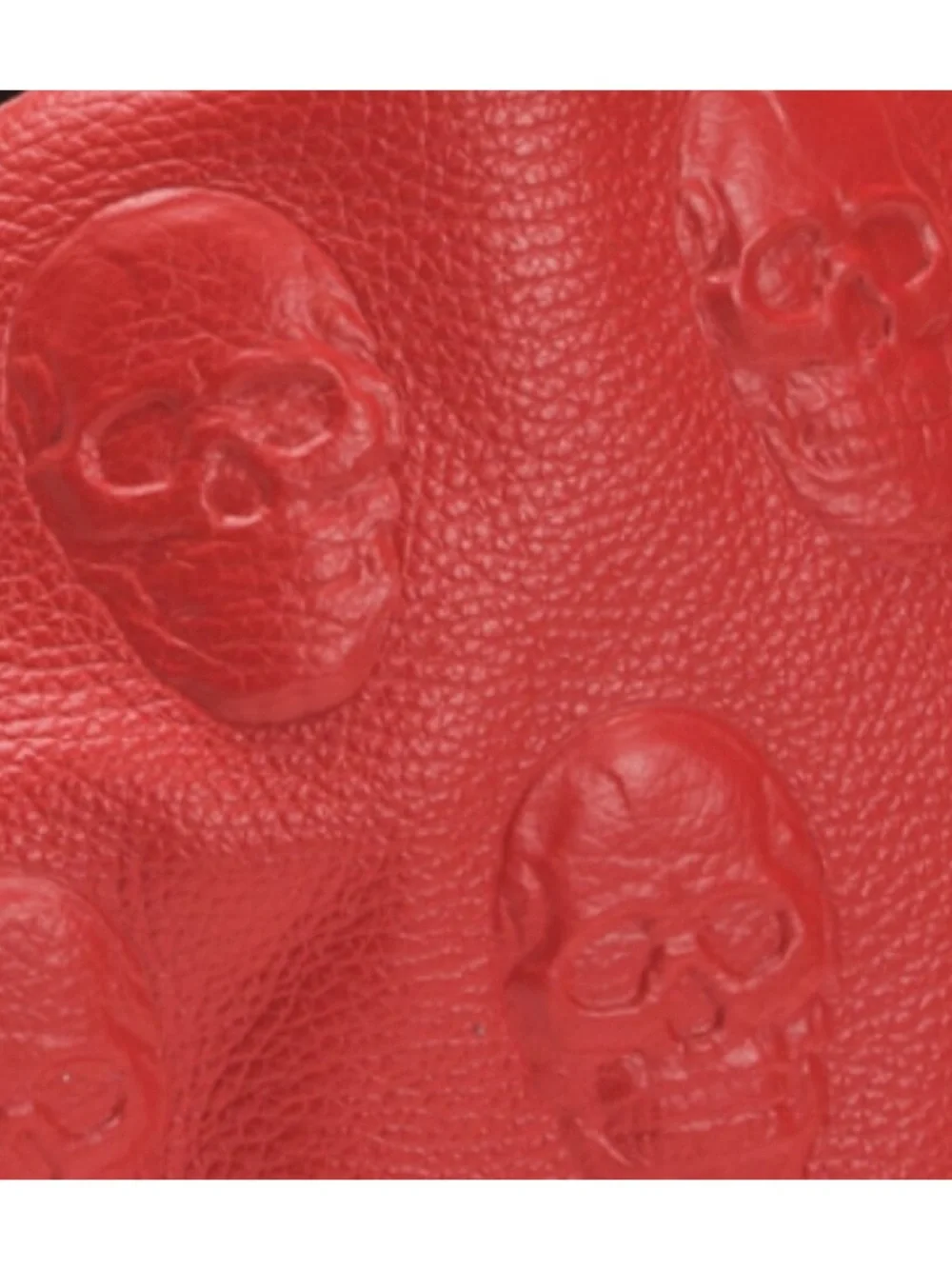IO PELLE Made In Italy Leather Multi Skull Hobo